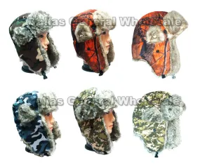 Camouflage Trooper Aviator Hats Wholesale