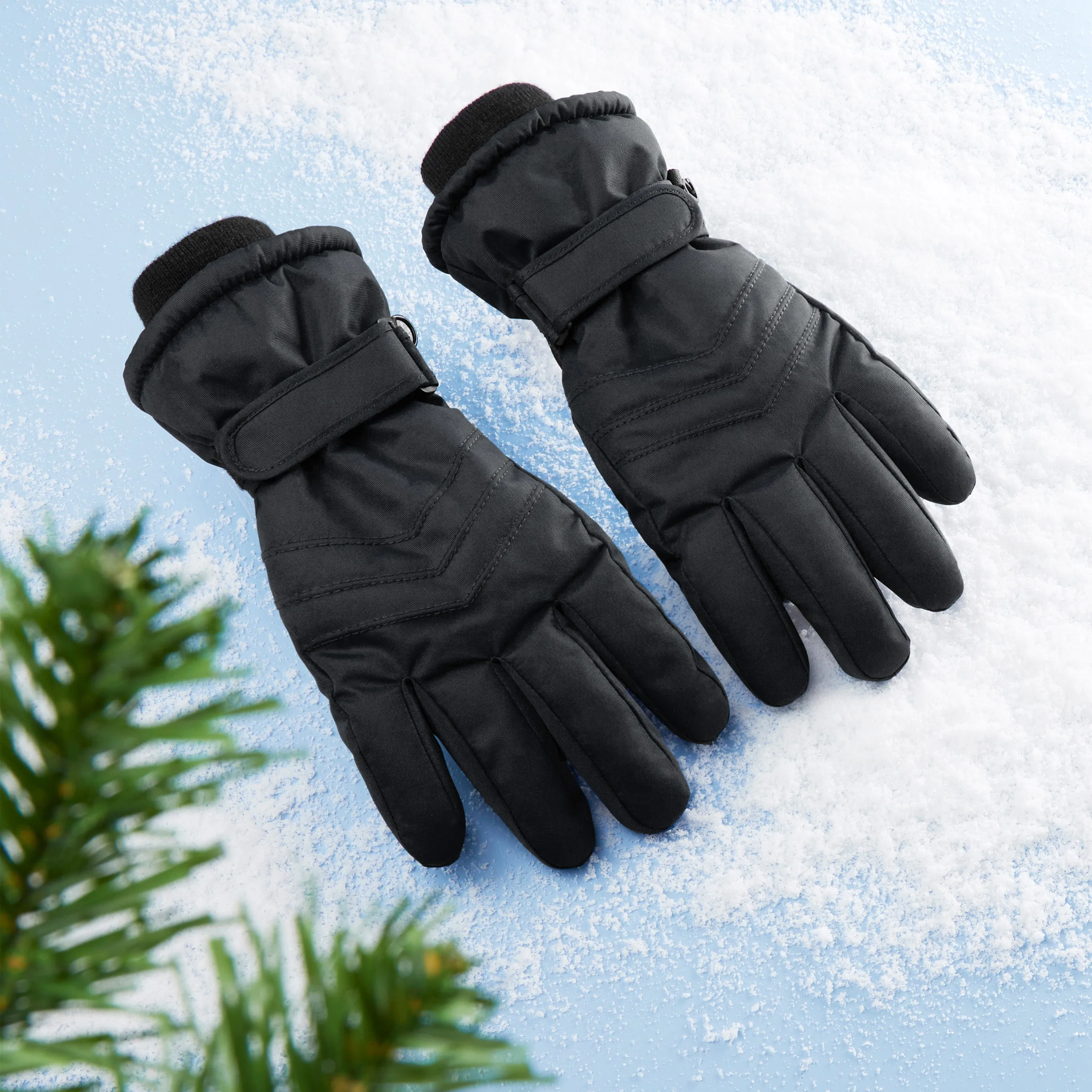 CityComfort Kids Skiing Gloves - Fleece Lined Touch Screen Gloves