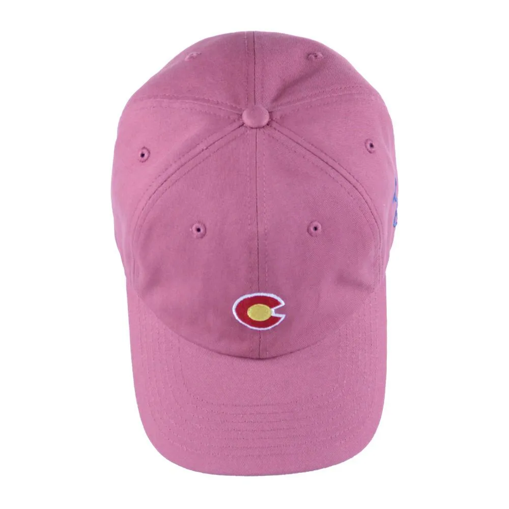 Clay CO Flag Curved Brim Dad Hat