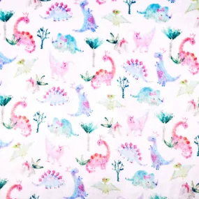 Cloud Cuddle® Print - Tiarasaurus Multi Yardage