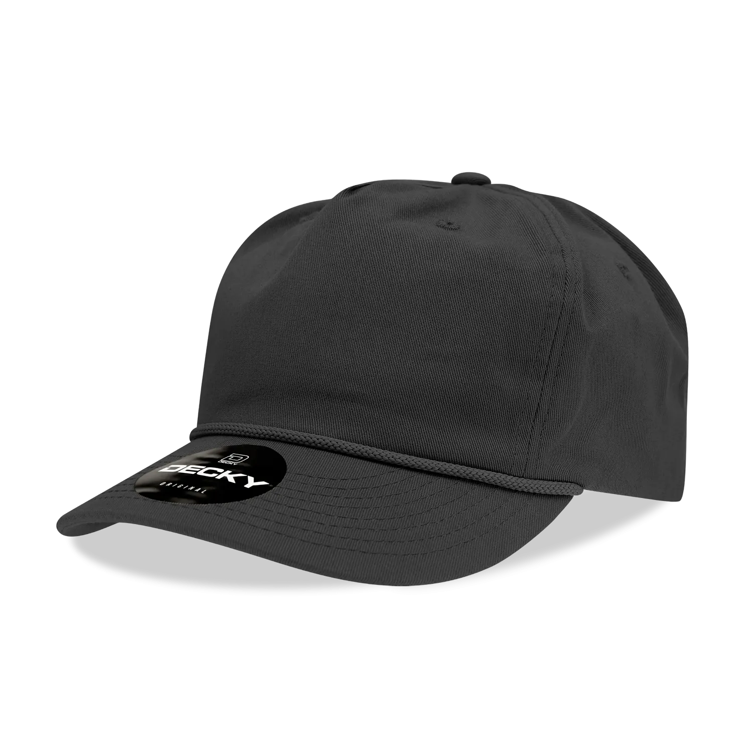 Decky 252 Classic 5-Panel Golf Cap with Rope