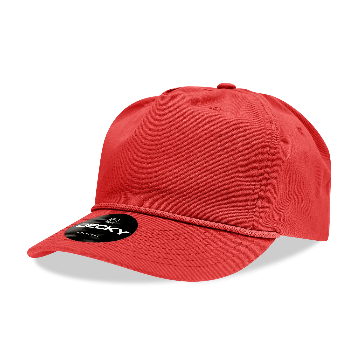 Decky 252 Classic 5-Panel Golf Cap with Rope