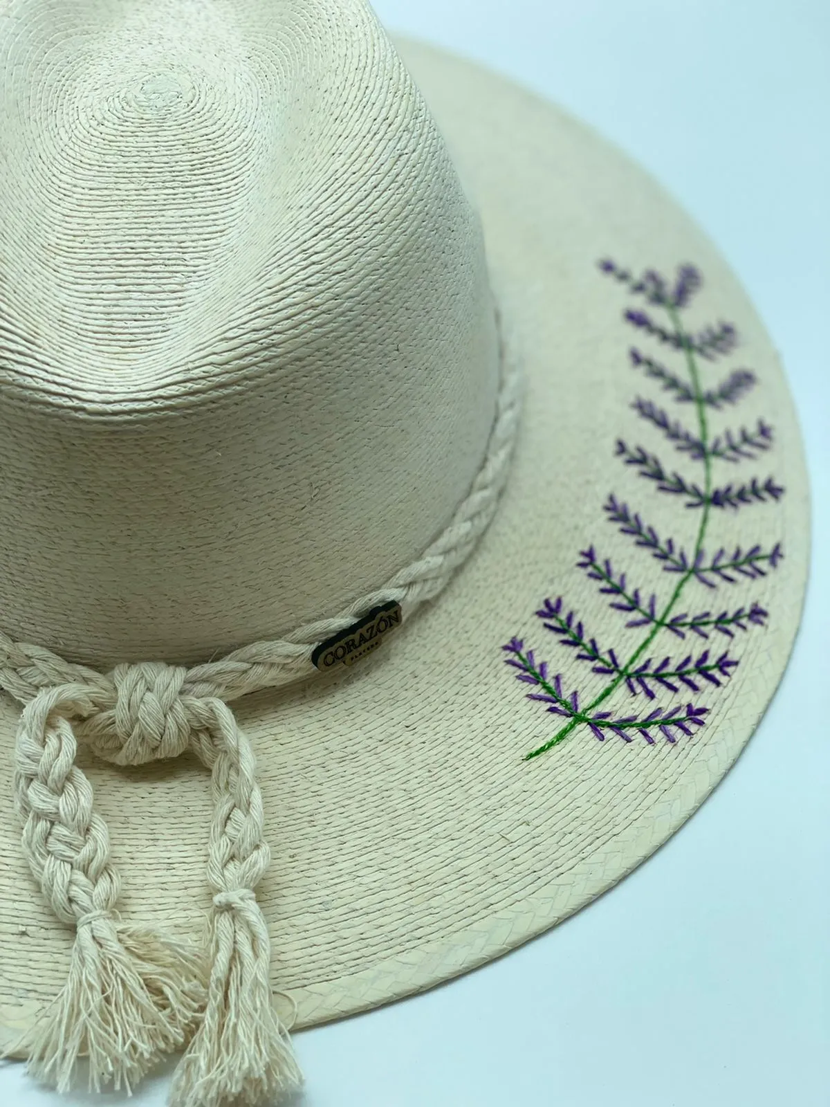 Exclusive Lavender Hat by Corazon Playero