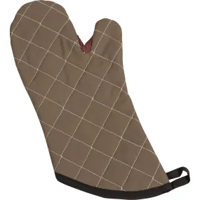 FLAME RETARDANT OVEN MITTS WITH EXTRA DEFENSE, LENGTH: 15 INCHES