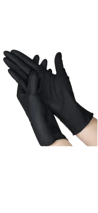 Heavy Duty Nitrile Powder Free  Gloves (Large)