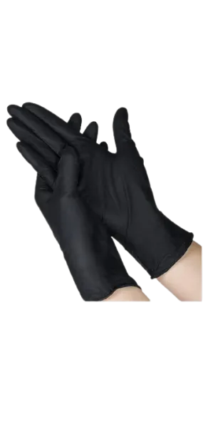 Heavy Duty Nitrile Powder Free  Gloves (Large)