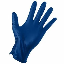 Latex Gloves, Heavy-Duty, Blue, Men's L, 50-Ct.