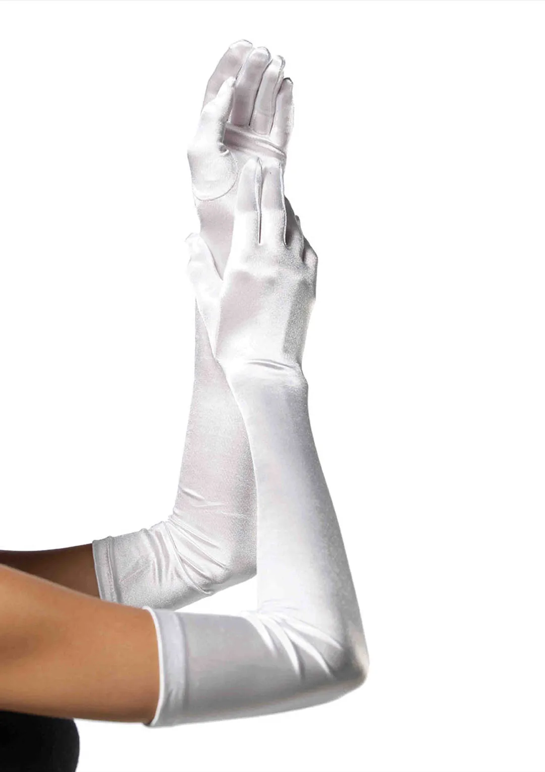 Leg Avenue  Extra Long Satin Gloves  16B