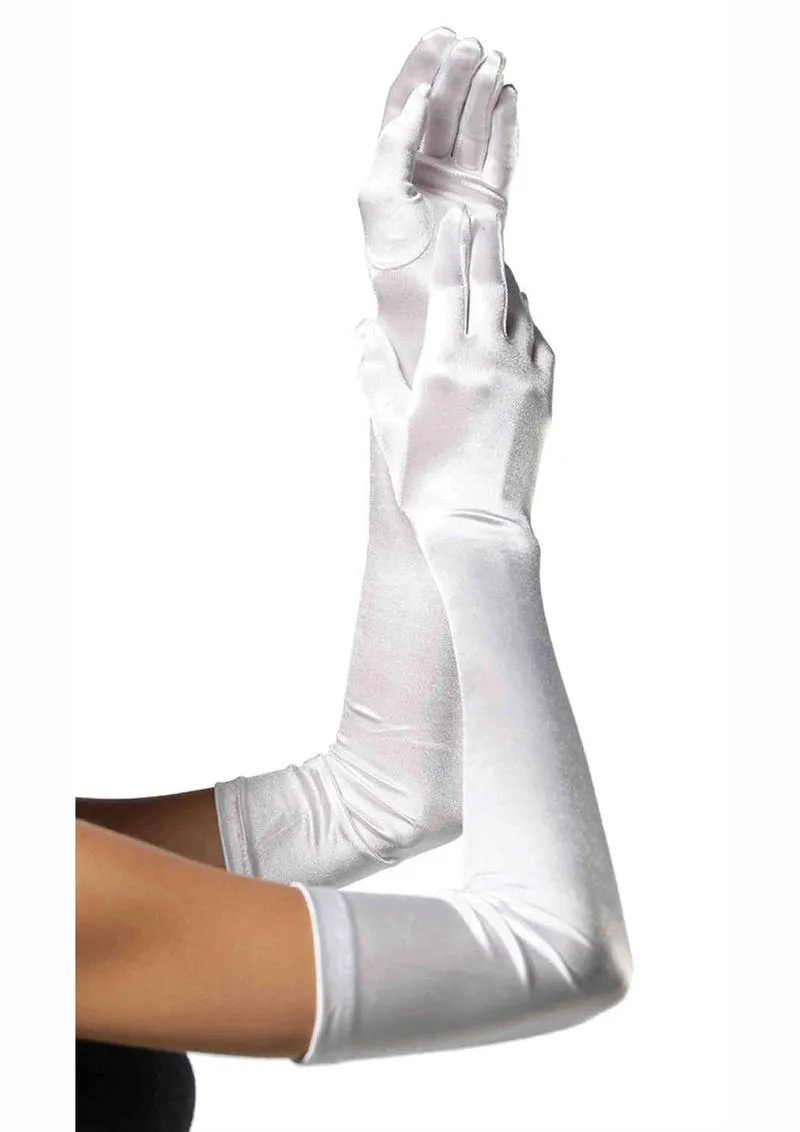 Leg Avenue Extra Long Satin Gloves