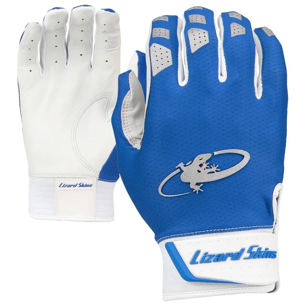 Lizard Skin Komodo V2 Batting Gloves - Royal Blue - 2 Extra Large