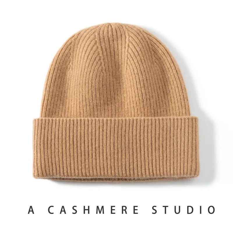 MERRILAMB Unisex Winter Cashmere Cap