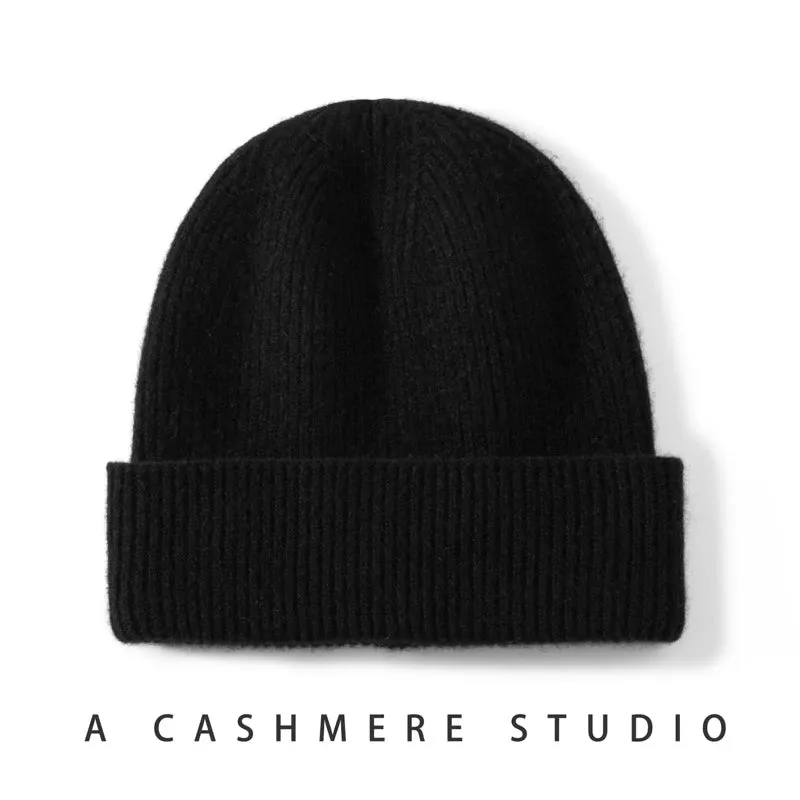 MERRILAMB Unisex Winter Cashmere Cap