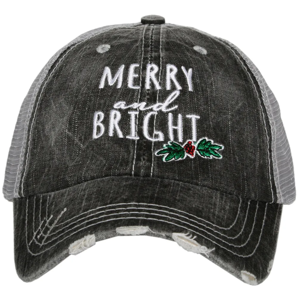 Merry and Bright Wholesale Trucker Hats