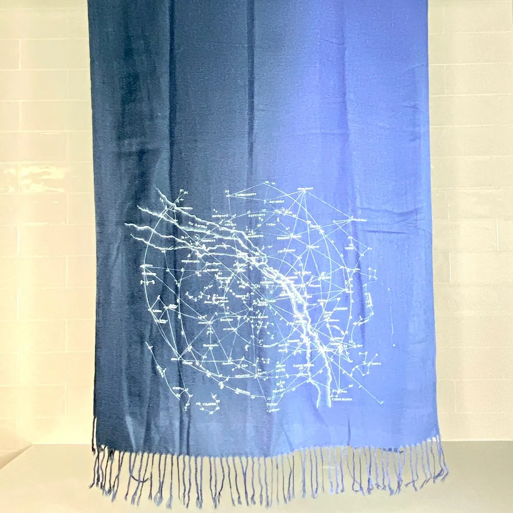 Northern Constellations & Milky Way Scarf