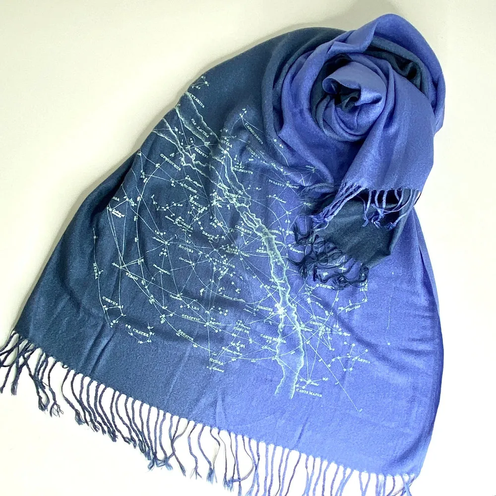 Northern Constellations & Milky Way Scarf