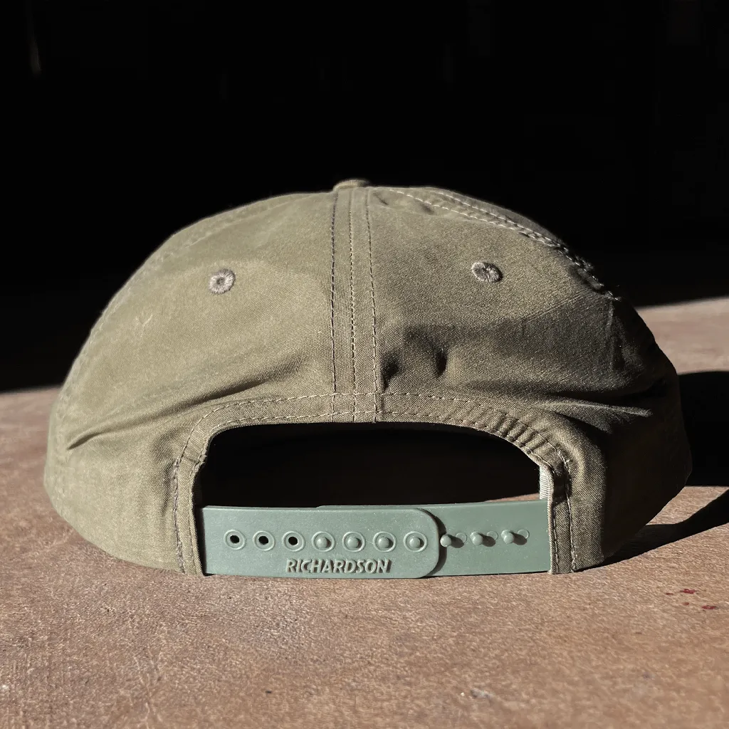 Olive Classic Logo Snapback Hat