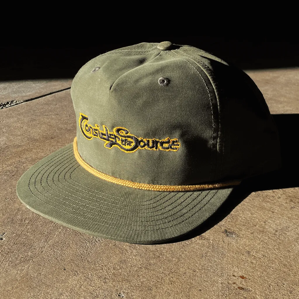 Olive Classic Logo Snapback Hat