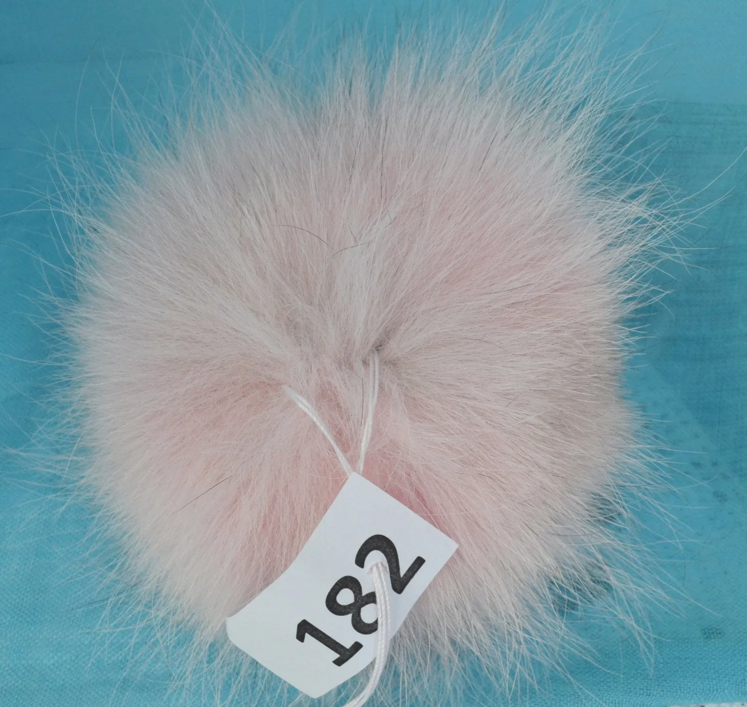 PALE PINK POM Pom! Real Fox Pom-Pom, Fur Pom Pom, Ideal for knitted hats, Hat Pom Pom, Fur Pom Pom Balls, Knitted hat, Pom Pom for Child hat