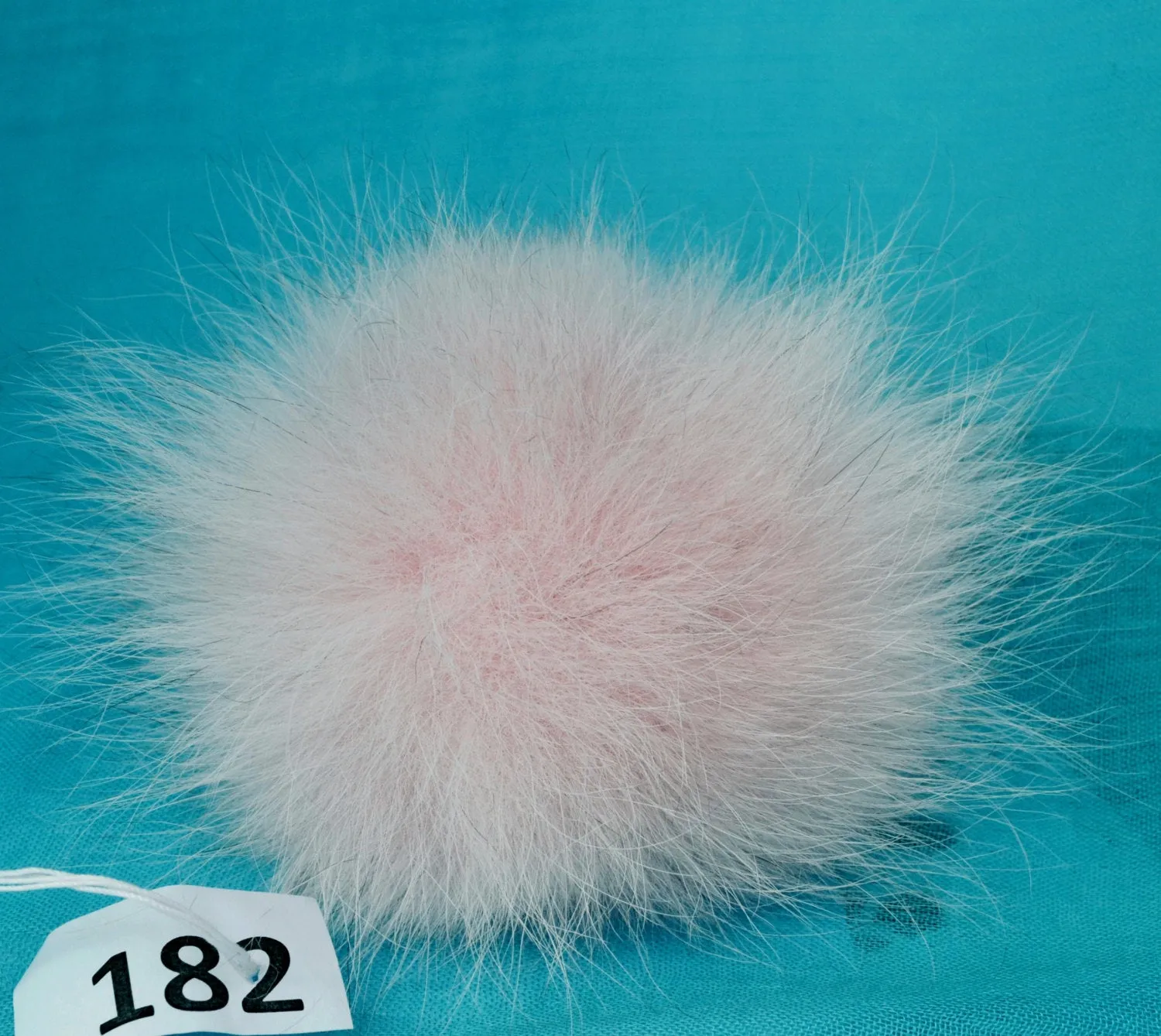 PALE PINK POM Pom! Real Fox Pom-Pom, Fur Pom Pom, Ideal for knitted hats, Hat Pom Pom, Fur Pom Pom Balls, Knitted hat, Pom Pom for Child hat