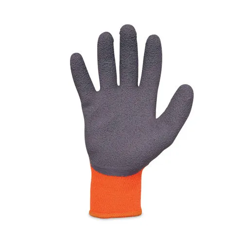 Proflex 7401 Coated Lightweight Winter Gloves, Orange, Large, 144 Pairs, Ships In 1-3 Business Days