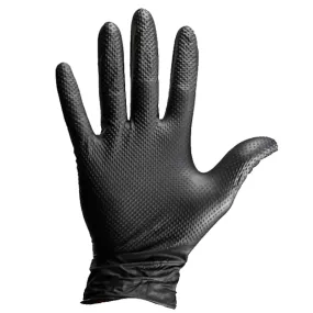 ProVal Premium Heavy Duty Black Nitrile Glove