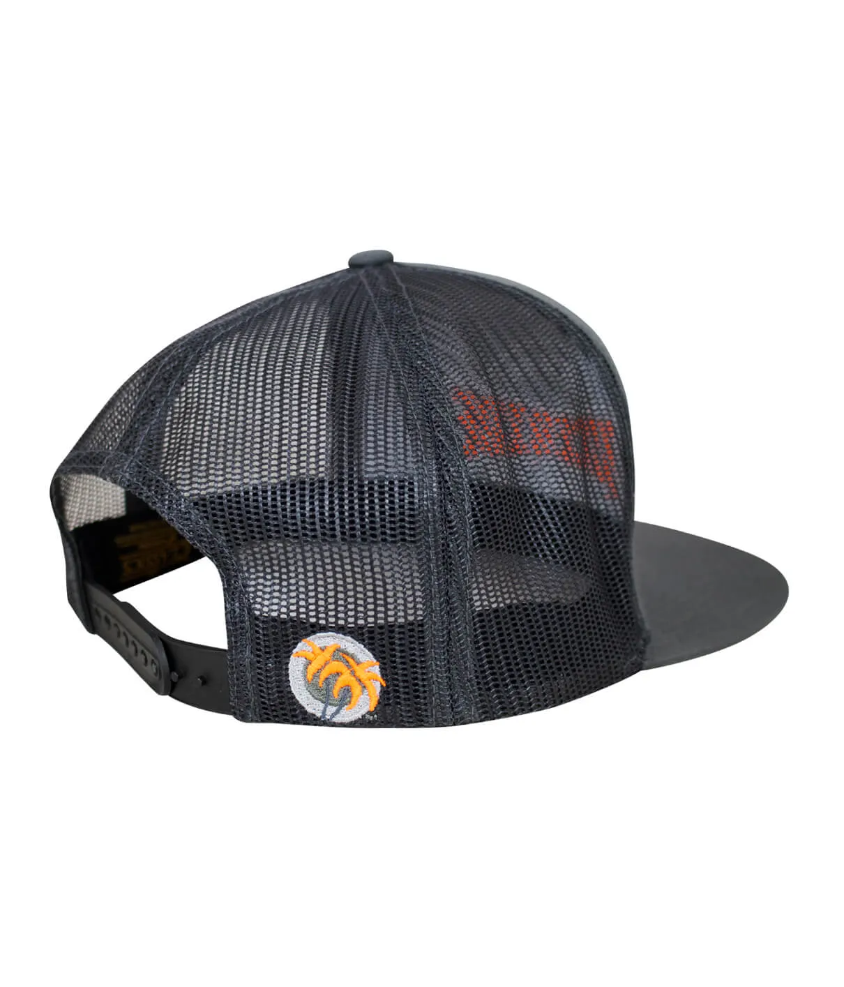 "Bow Tie" Charcoal Trucker Hat