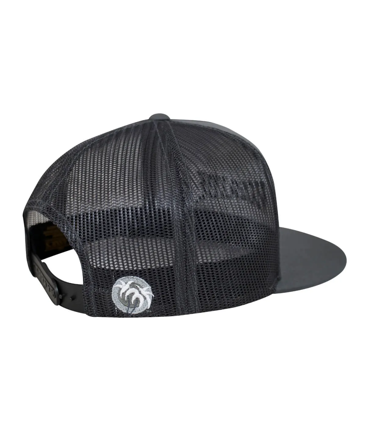 "Bow Tie" Charcoal Trucker Hat