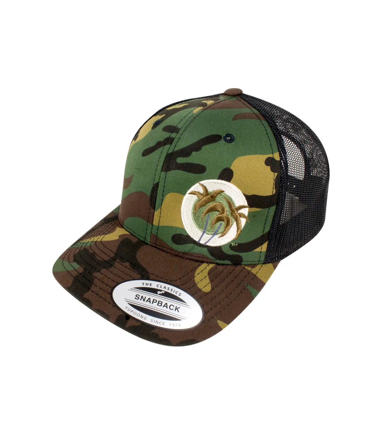 "Classic Palm Camo" Retro Trucker Hat