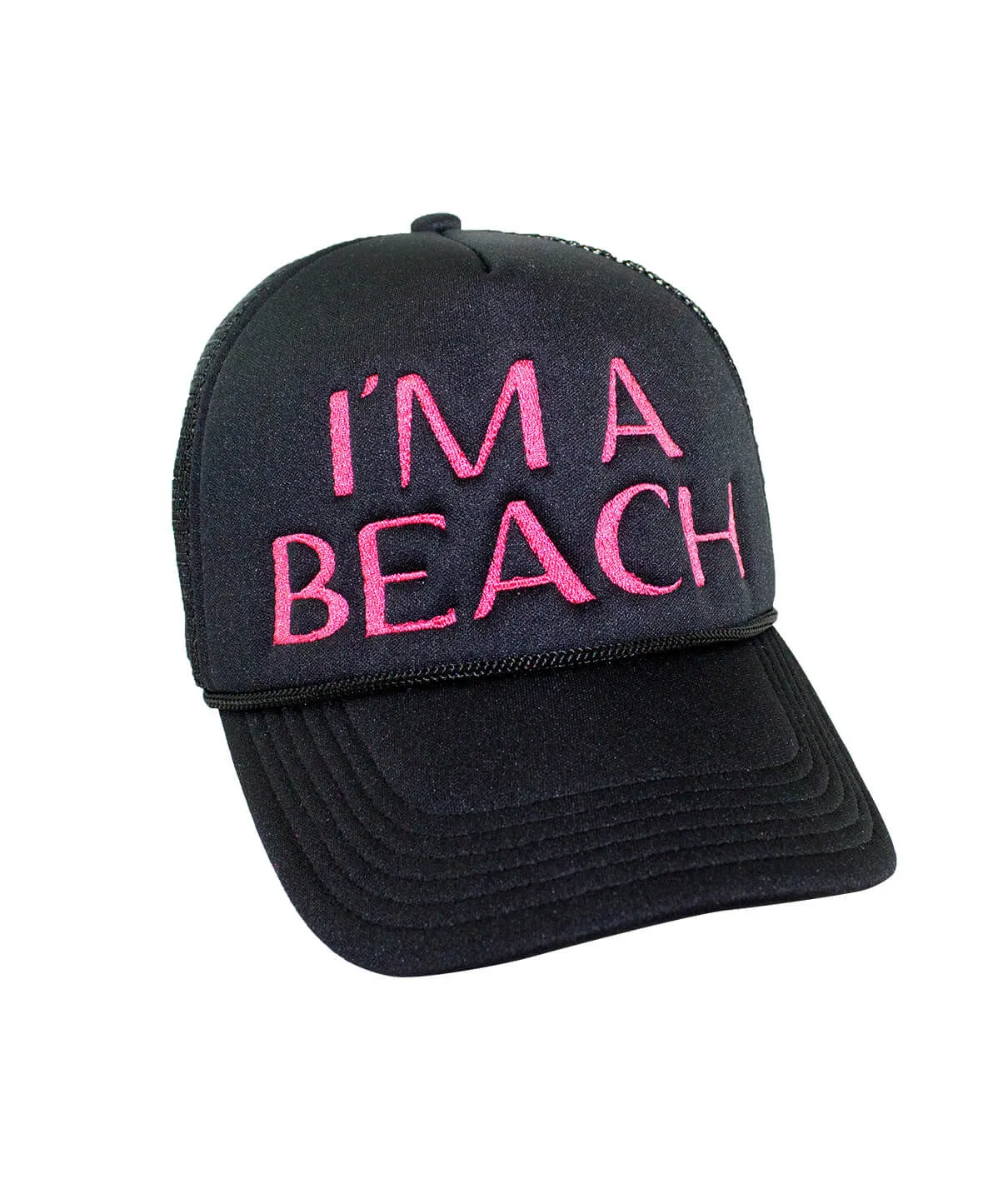 "I'm A Beach" Foam Trucker Hat