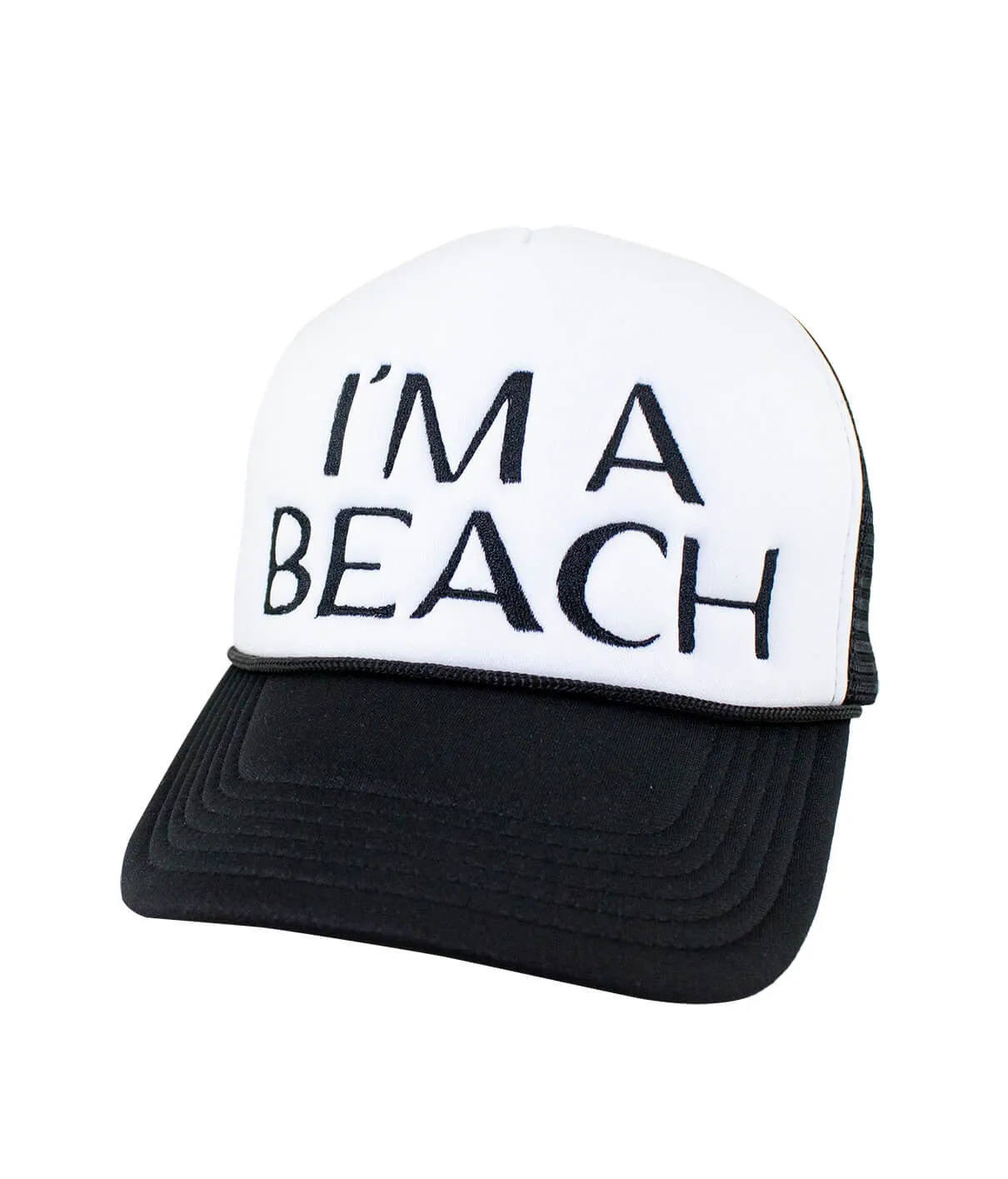 "I'm A Beach" Foam Trucker Hat