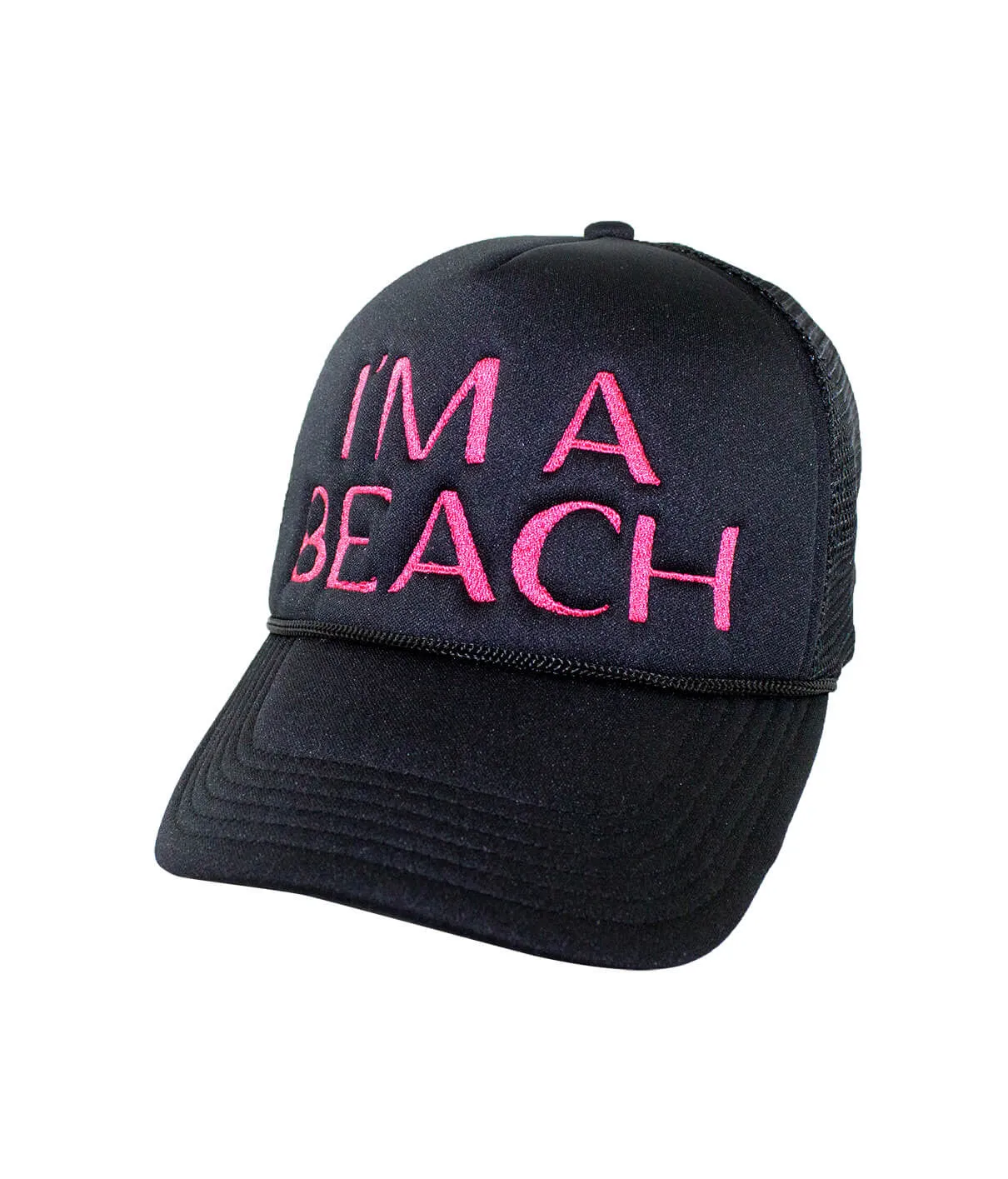 "I'm A Beach" Foam Trucker Hat