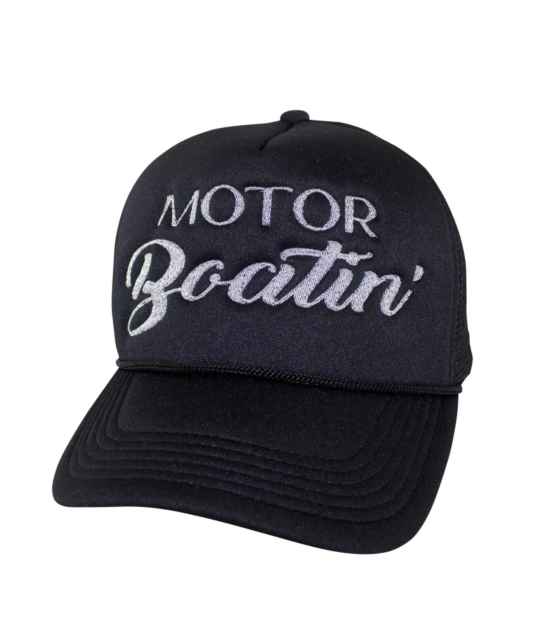 "Motor Boatin'" Foam Trucker Baseball Cap