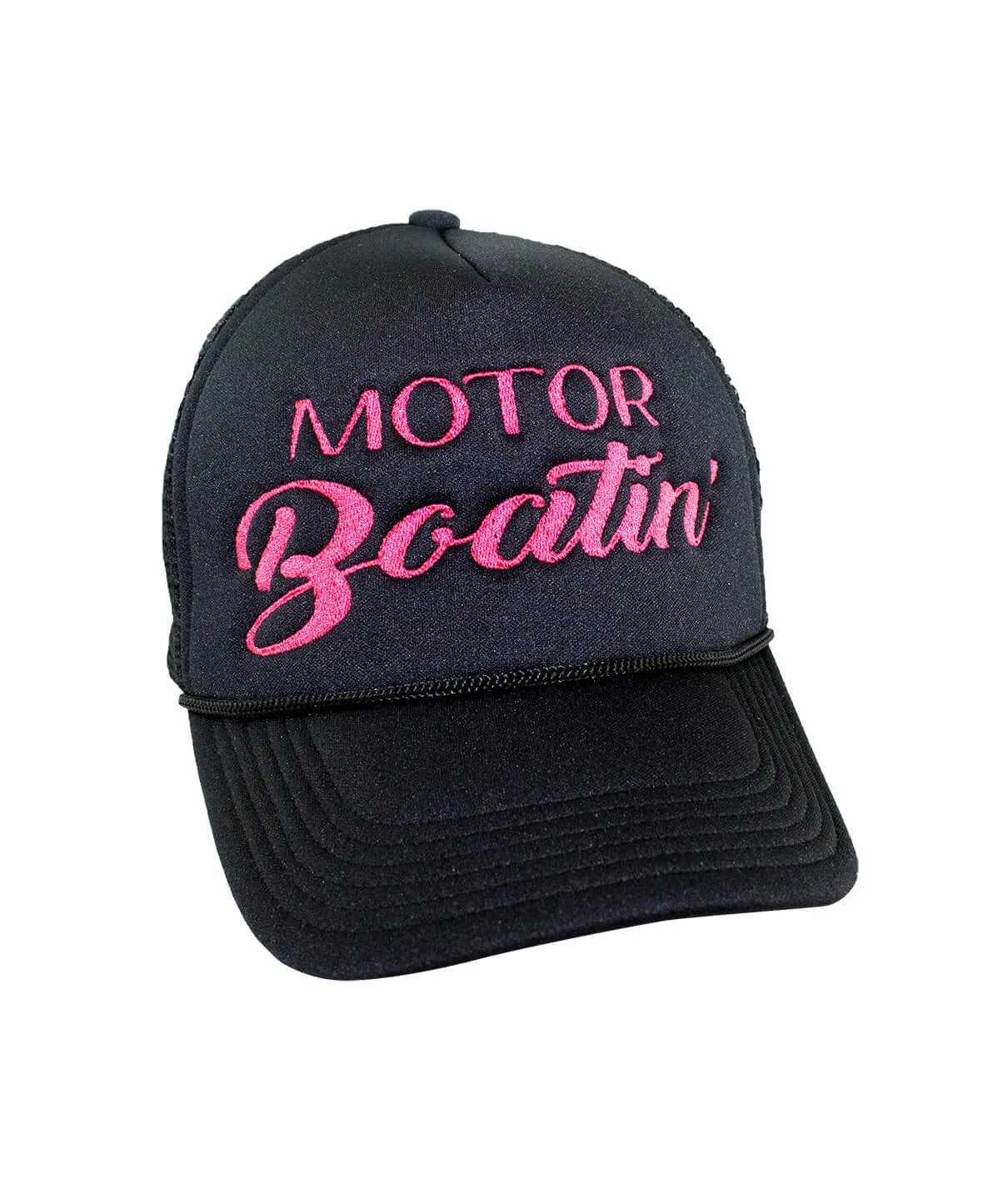 "Motor Boatin'" Foam Trucker Baseball Cap