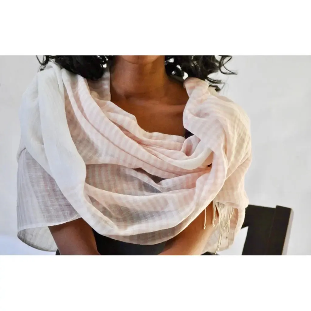 Scarf | Cotton Stripe (3 Colors)