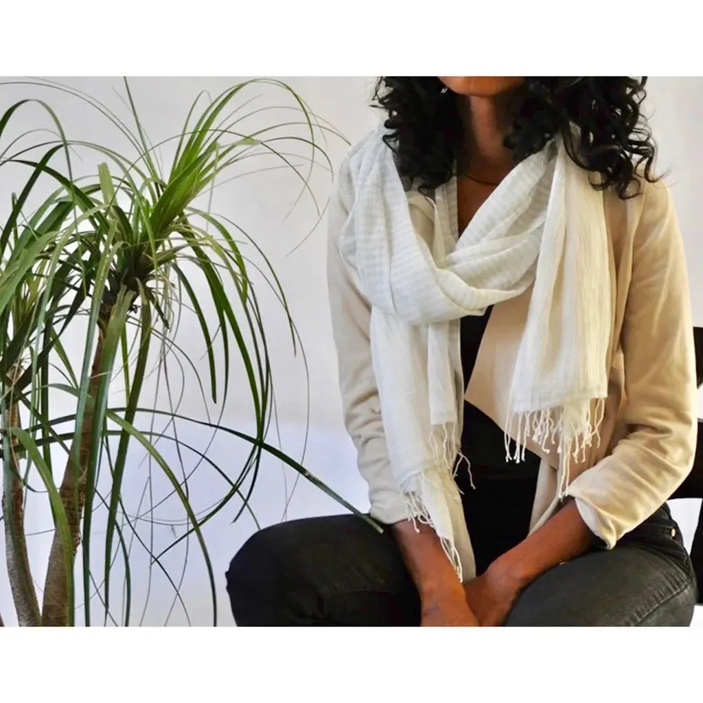 Scarf | Cotton Stripe (3 Colors)