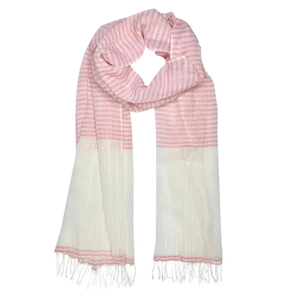 Scarf | Cotton Stripe (3 Colors)