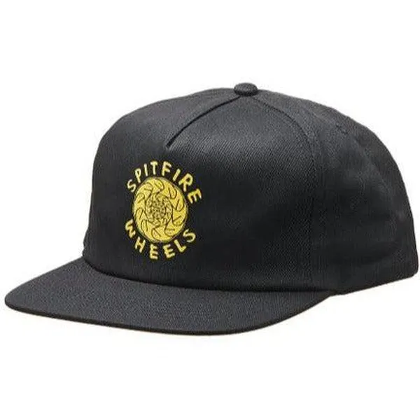 Spitfire Gonz Pro Classic Snapback Hat Black - Yellow