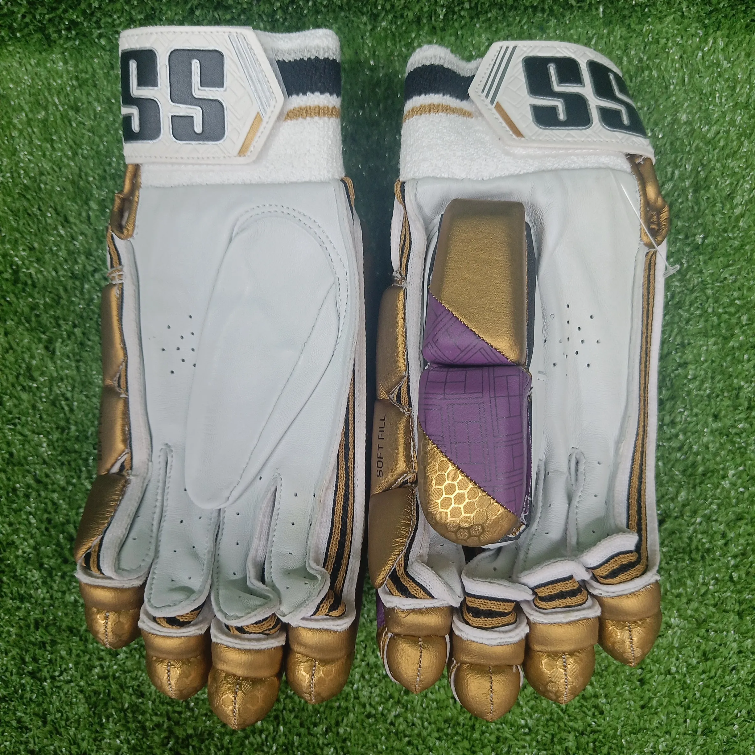 SS Super Test Kolkata Knight Riders IPL Cricket Batting Gloves