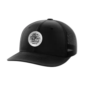 Sunflower Black Patch Hat