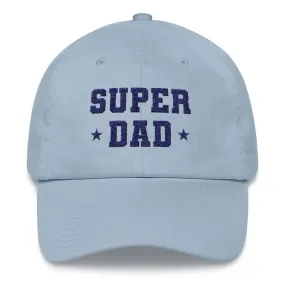 Super Dad, Embroidered Dad hat, Cool Baseball Dad Hat Cap, Super Hero Father's Day Gift for Dad or New Dad to Be