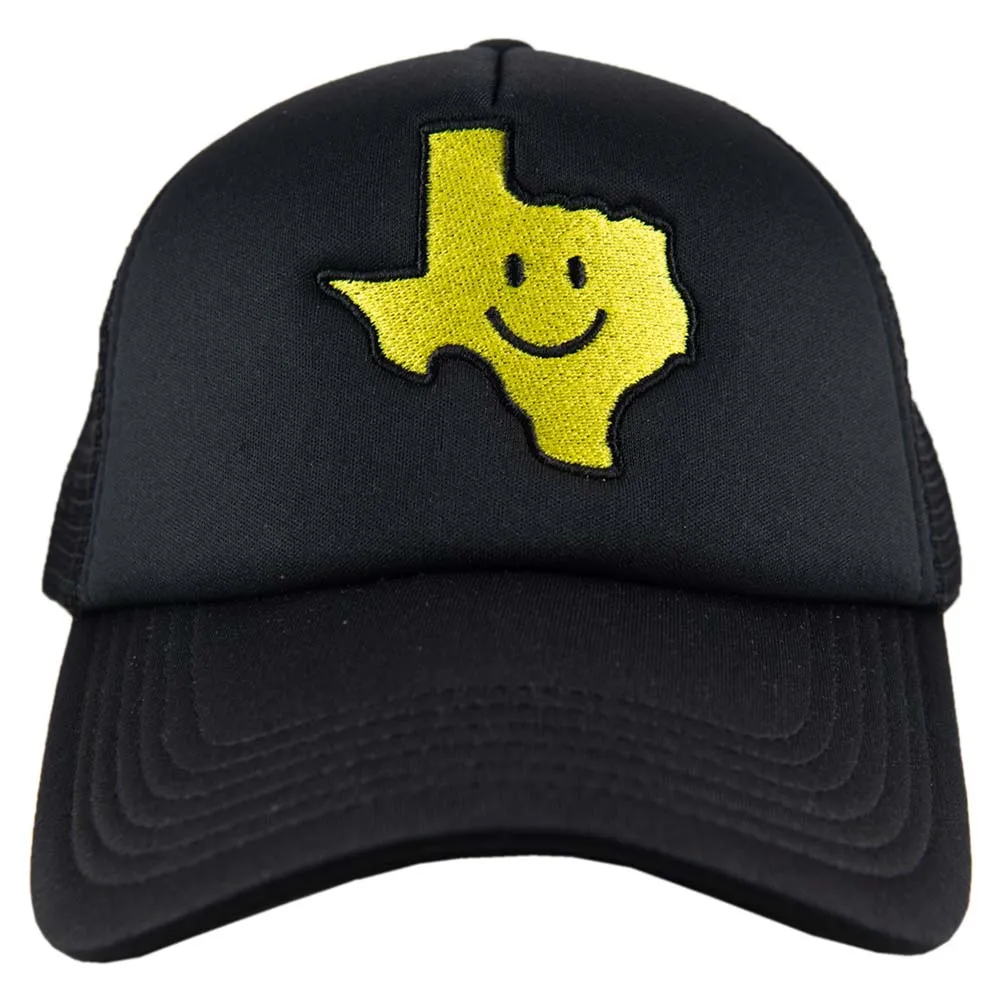 Texas Shape Happy Face Wholesale Foam Hat