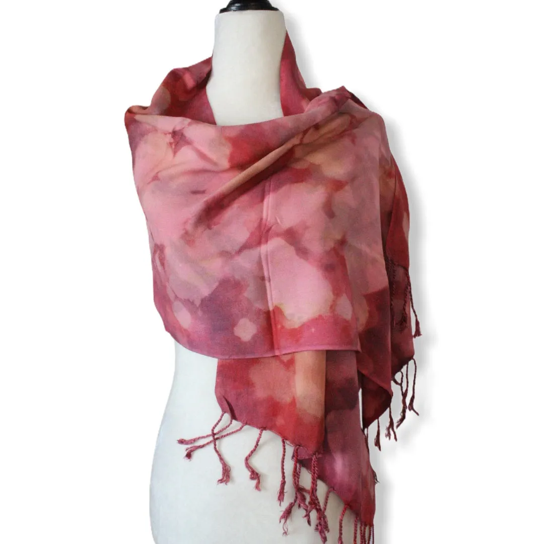 Tie Dye Handwoven Viscose Scarf