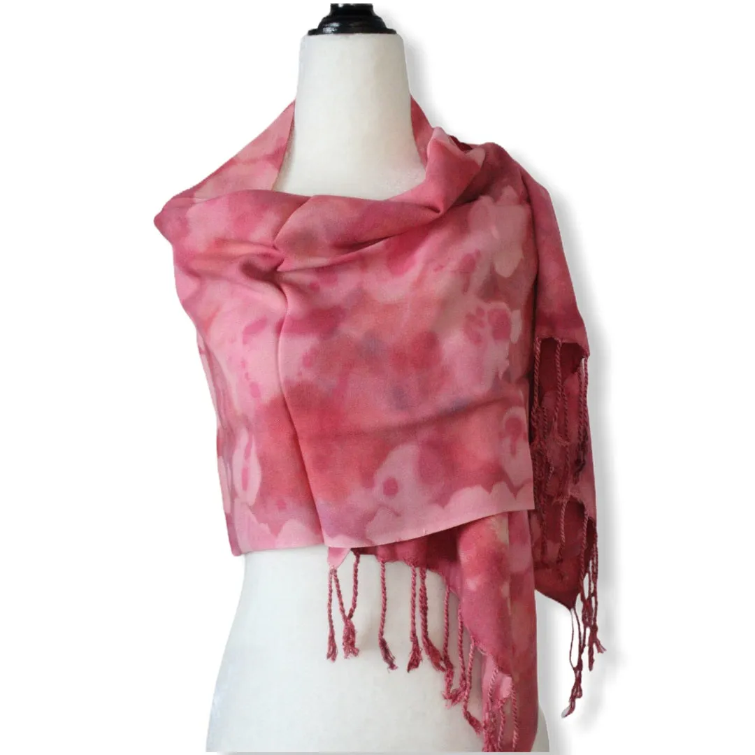 Tie Dye Handwoven Viscose Scarf