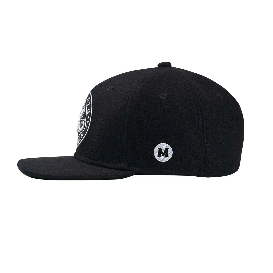 Wool SnapBack - Black