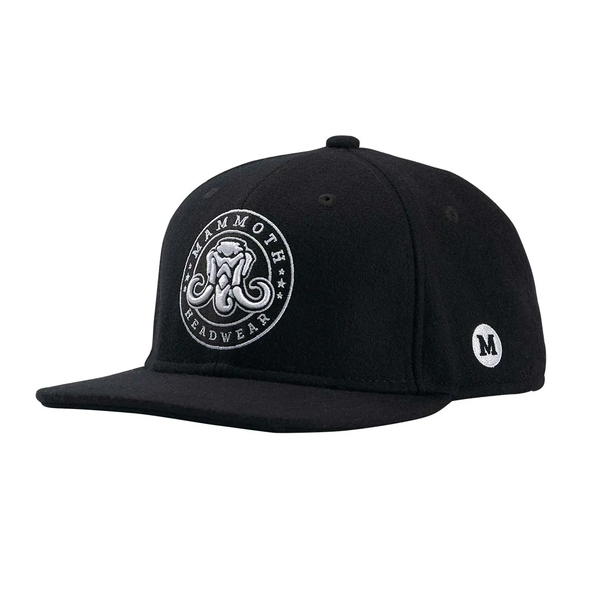 Wool SnapBack - Black