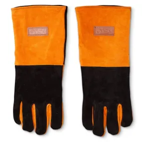 Yoder Long Leather BBQ Gloves For Extra Protection While Grilling YS-1040-05