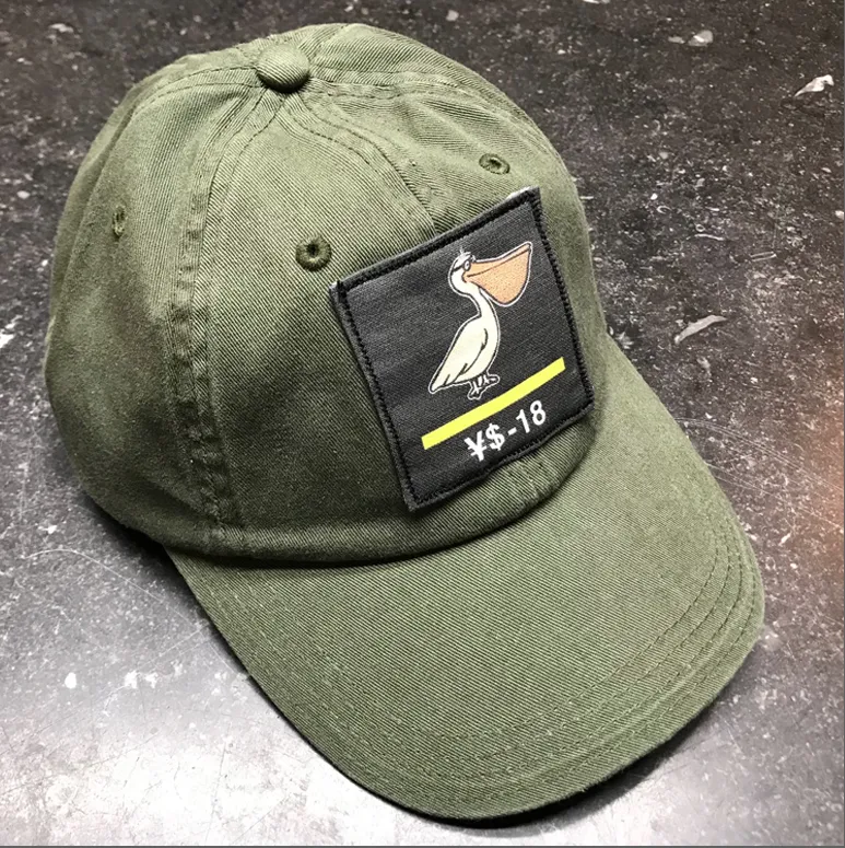 YS Black Patch Dad Hats